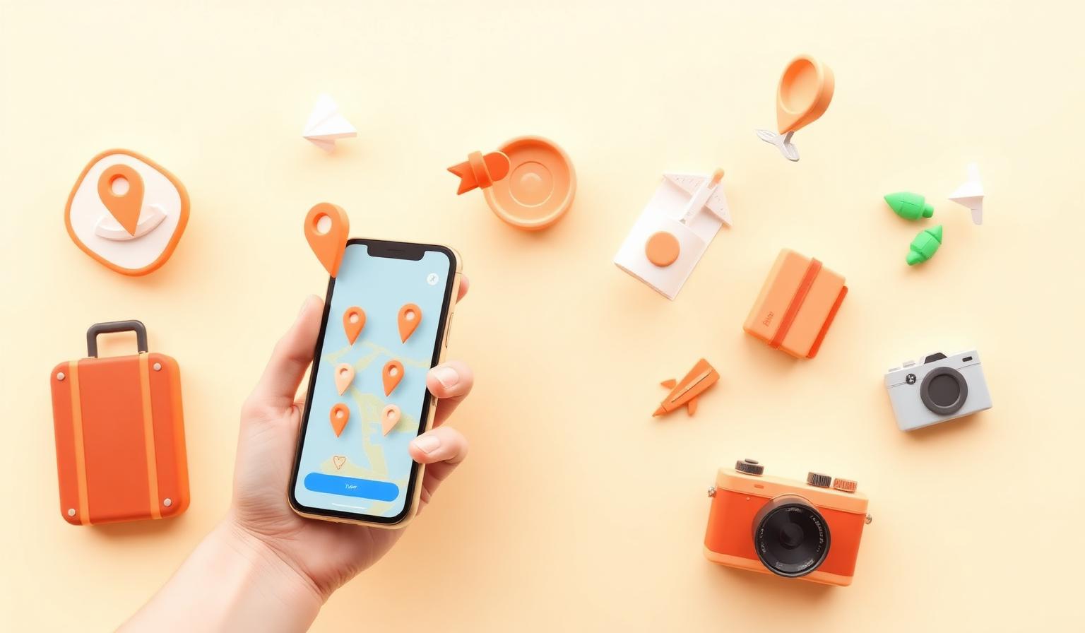 Digital Airbnb guidebook preview on mobile — guideMe
